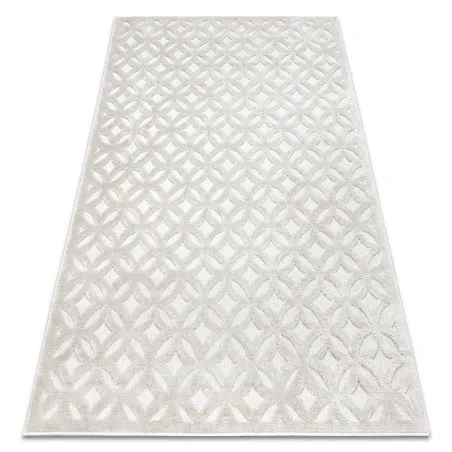 Dywan SANTO SZNURKOWY 58507 Ażur, beżowy, sizalowy, styl art deco