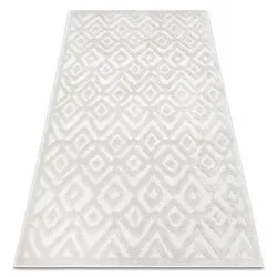 Dywan SANTO SIZAL 58381 w romby, zygzakowy, naturalny materiał