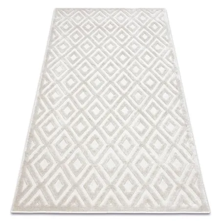 Dywan SANTO SZNURKOWY SIZAL 58365A w romby, naturalny materiał, do salonu