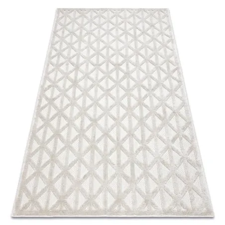 Dywan SANTO SZNURKOWY SIZAL 58500 w geometryczny wzór, beżowy, dywan sizalowy