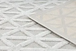 Sizalowy dywan SANTO SZNURKOWY 58500 o geometrze, trwały i elegancki materiał
