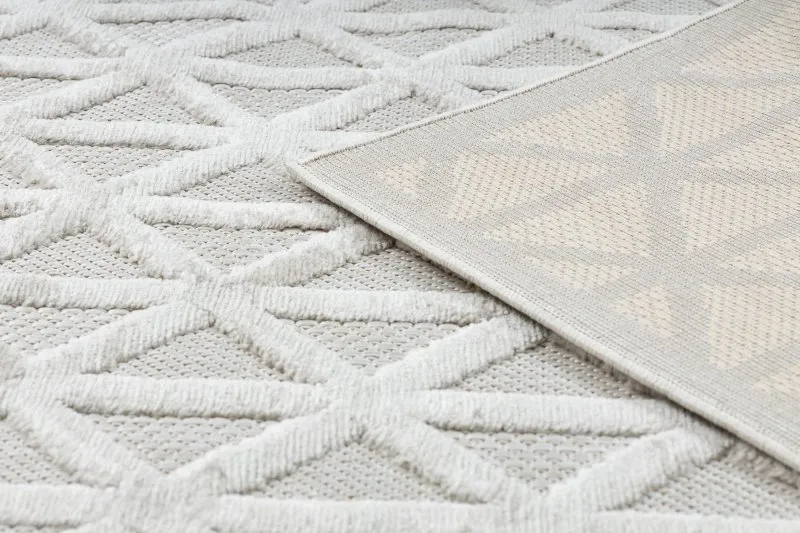 Sizalowy dywan SANTO SZNURKOWY 58500 o geometrze, trwały i elegancki materiał