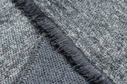 Płasko tkany dywan FLORENCE 24021 w szarości, elegancki i stylowy, doskonały do salonu