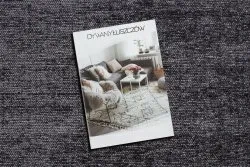 Jednolity dywan FLORENCE 24021 w antracytowym kolorze, nowoczesny styl