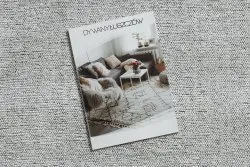 Jednolity dywan FLORENCE 24021 w odcieniu kremowym, styl glamour