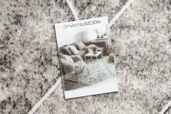 Stylowy dywan MATEO 8031/944 w odcieniach szaro-beżowych - nowoczesny design