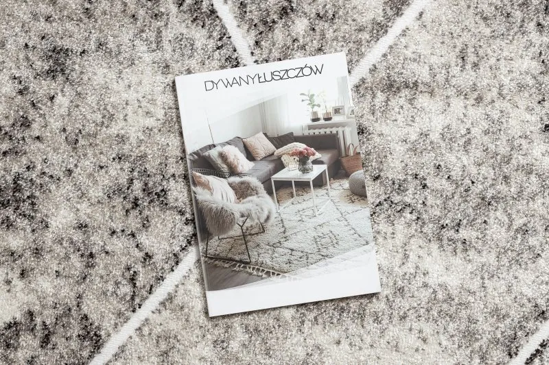 Stylowy dywan MATEO 8031/944 w odcieniach szaro-beżowych - nowoczesny design