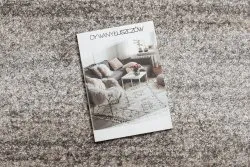 Stylowy dywan MATEO 8033/944 w odcieniach szaro-beżowych, nowoczesny design