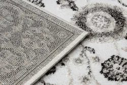 Strukturalny dywan MATEO 8037/944 o nowoczesnym designie w szaro-beżowej tonacji