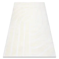 Dywan geometryczny MODE 8631 w kremowym kolorze, nowoczesny dywan
