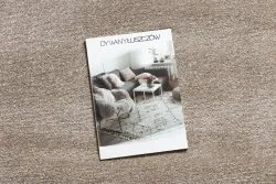 Jednokolorowy beżowy dywan SOFTY, stylowy dodatek do wnętrz