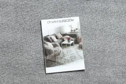 Jednokolorowy szary dywan SOFTY, stylowy dodatek do wnętrz