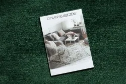 Okrągły dywan SOFTY w jednolitym leśnym zielonym kolorze, styl nowoczesny