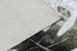 MIRO 52102.801 dywan o antypoślizgowej powierzchni, z liśćmi Monstera - miękki i trwały