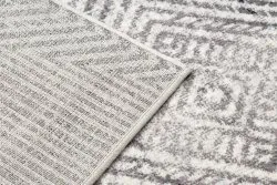 Wełniany dywan ANGEL 7890 o strukturze chevron, doskonały do salonu lub sypialni