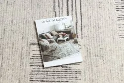 Stylowy dywan ANGEL 1222 w beżowo-szarym kolorze, idealny do nowoczesnych wnętrz