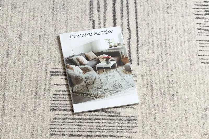 Stylowy dywan ANGEL 1222 w beżowo-szarym kolorze, idealny do nowoczesnych wnętrz