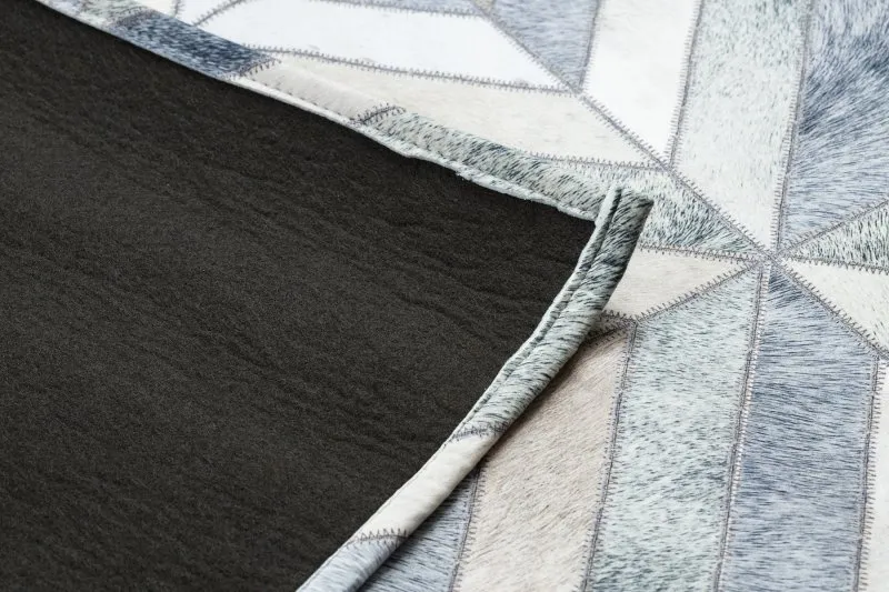 Dywan PATCHWORK 21721 z naturalnej skóry bydlęcej - trwały i stylowy