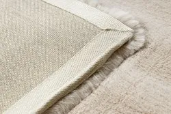 TEDDY NEW sand 52 dywan, bardzo gruby, pluszowy, miękka tekstura