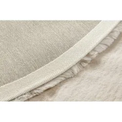 Pluszowy dywan TEDDY NEW sand 52, gruba struktura, idealny do sypialni