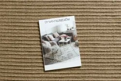 Ciemnobeżowy dywan JUTE 3651, elegancki styl, idealny do nowoczesnych wnętrz