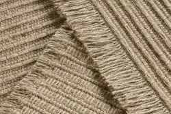 Jutowy dywan 3651, gładka struktura, trwały materiał, nowoczesny design