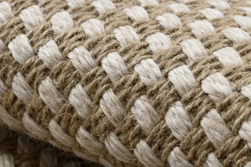 Stylowy dywan JUTE 3731 - idealny do ogrodu lub pokoju dziecięcego