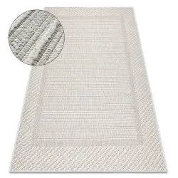 Dywan JERSEY 19261 szary, pętelkowy, strukturalny styl BOHO