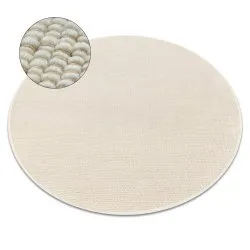 Dywan NEPAL 2100 kremowy, wełniany, dwustronny, naturalny materiał