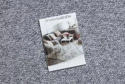 Pętelkowy dywan CASABLANCA WASHABLE 71511070, szary, trwały materiał, łatwy w czyszczeniu