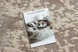 Nowoczesny dywan BLISS Z194AZ148 o strukturalnej teksturze w odcieniu beżu