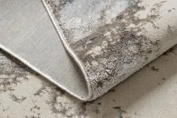 Stylowy dywan BLISS Z194AZ148 w ciemnym beżu, doskonały do sypialni lub pokoju dziecięcego