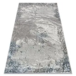 Dywan nowoczesny BLISS Z198AZ221 w kremowo-niebieskim kolorze, strukturalny