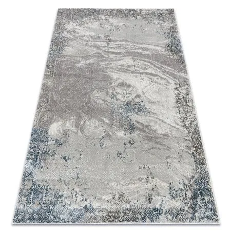 Dywan nowoczesny BLISS Z198AZ221 w kremowo-niebieskim kolorze, strukturalny