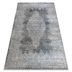 Dywan nowoczesny BLISS Z214AZ221 w kremowym i niebieskim kolorze, strukturalny
