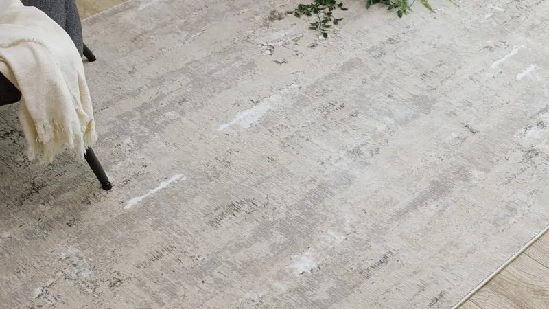 Jasny beżowy dywan BLISS Z219AZ152 w stylu nowoczesnym