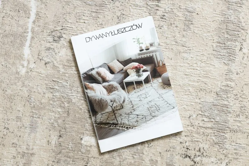 Strukturalny dywan BLISS Z219AZ152 z przyjemną teksturą w beżowym kolorze