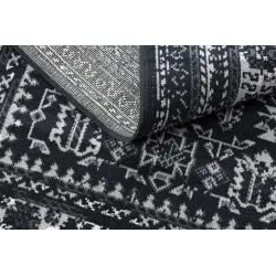 Czarny dywan vintage 22212996 do stylowych aranżacji