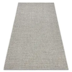 Dywan sizalowy w stylu boho, beżowy, naturalny materiał, doskonały do wnętrz