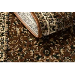 Dywan do salonu ROYAL ADR 1745 brązowy, idealny do stylowych wnętrz