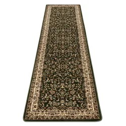 Dywan ROYAL ADR 1745 zielony do przedpokoju, klasyczny styl, materiał syntetyczny