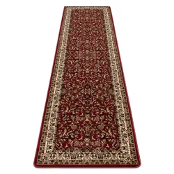 Dywan ROYAL ADR 1745 bordo 60x200 cm, elegancki chodnik do przedpokoju