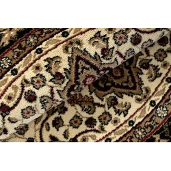 Dywan ROYAL ADR do sypialni, okrągły, w odcieniu karmelowym