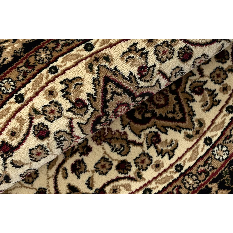 Dywan ROYAL ADR do sypialni, okrągły, w odcieniu karmelowym