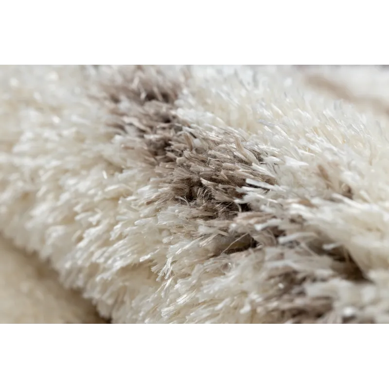 Dywan FLUFFY 2371 w stylu shaggy do nowoczesnych wnętrz w beżach