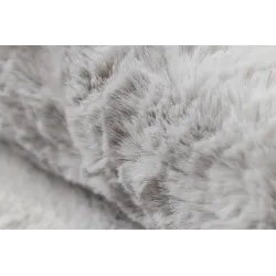 Dywan shaggy do pokoju dziecięcego, przytulny, szary kolor