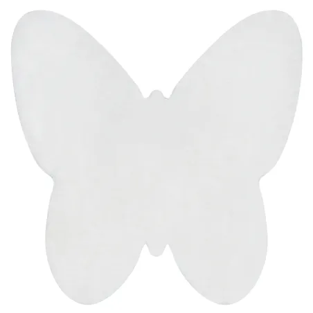 Dywan SHAPE 3150 Motyl w kolorze kości słoniowej, antypoślizgowy, do prania