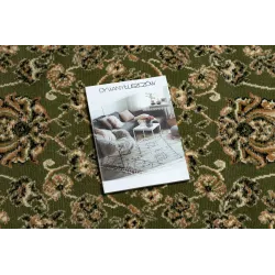Elegancki dywan BCF Morad KLASYK w oliwkowym odcieniu, idealny do salonu