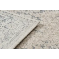 Miękki dywan wełniany NAIN z vintage ornamentem w stonowanej kolorystyce