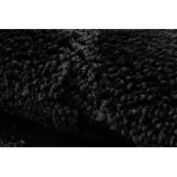 Dywan łazienkowy SUPREME WAVES, czarny, doskonały do nowoczesnych wnętrz